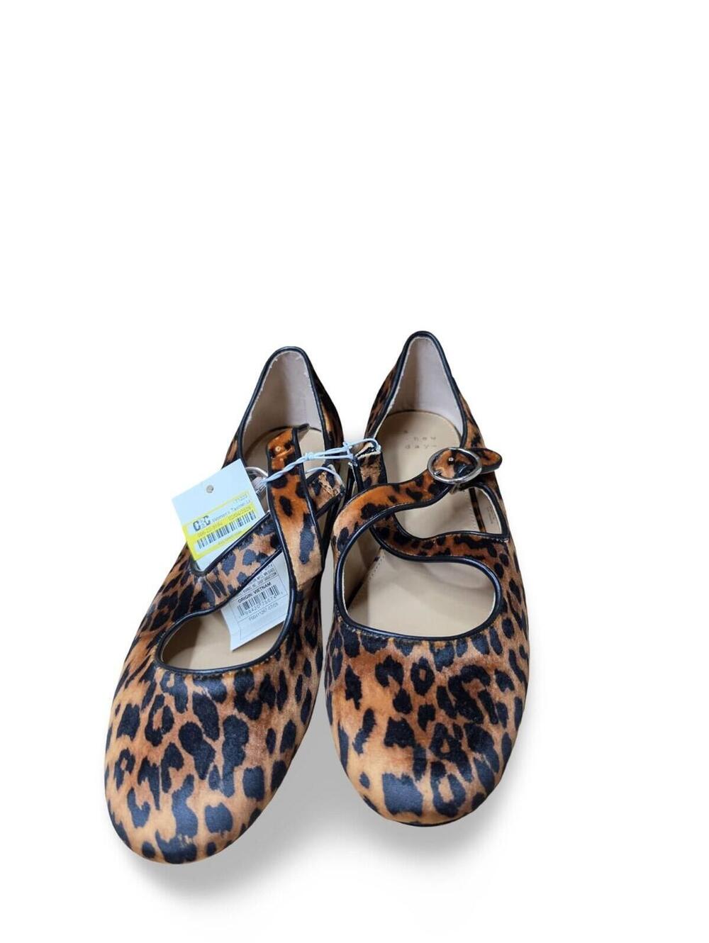 A New Day Women's Tasmin Leopard Print Flats. Size 9.5 - Picture 2 of 4